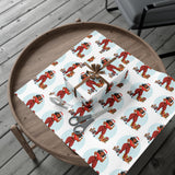 Lady Santa Gift Wrap Papers