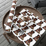 Mommy and Me Family Gift Wrap Papers