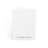 Reality Cheers Mean Green 2024 Holiday Cards (1, 10, 30, and 50pcs)