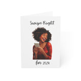 Swipe of Joy 2024 Greeting Cards (1, 10, 30, and 50pcs)