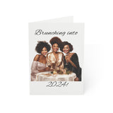 Brunch Bliss 2024 Holiday Cards (1, 10, 30, and 50pcs)