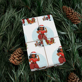 Lady Santa Gift Wrap Papers